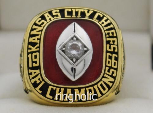 1966 Kansas City Chiefs AFL Championship Ring