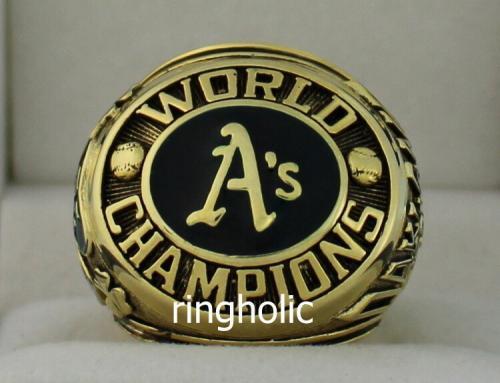 1974 Oakland Athletics World Series Championship Ring
