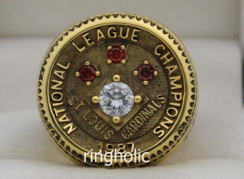 1987 St. Louis Cardinals NL National League World Series Championship Ring