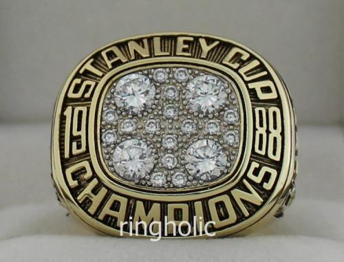 1988 Edmonton Oilers NHL Stanley Cup Championship Ring