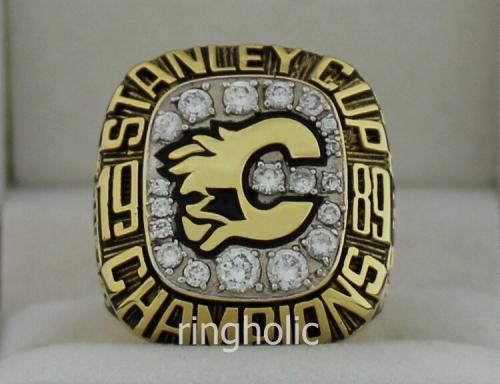 1989 Calgary Flames NHL Stanley Cup Championship Ring