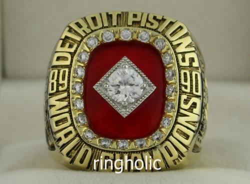 1990 Detroit Pistons NBA National Basketball Championship Ring