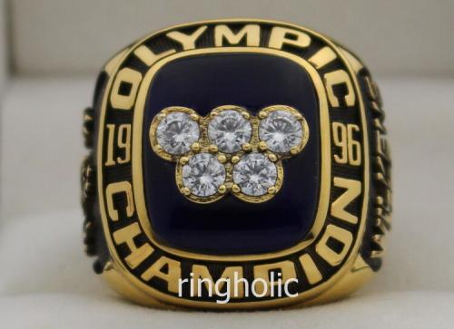 1996 USA Basketball Team Olympics Championship Ring