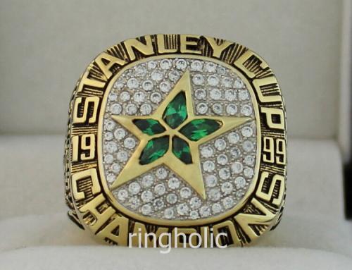 1999 Dallas Stars NHL Stanley Cup Championship Ring