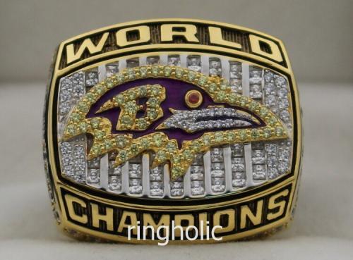 2000 Baltimore Ravens Super Bowl Championship Ring