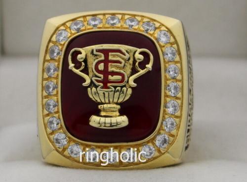 2000 Florida State Seminoles NCAA Sugar Bowl Championship Ring