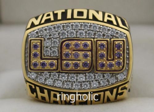 2003 LSU Tigers Louisiana State University NCAA SEC National Championship Ring