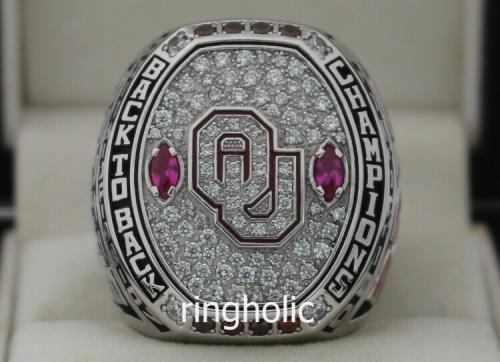 2016 Oklahoma Sooners Big 12 Championship Ring