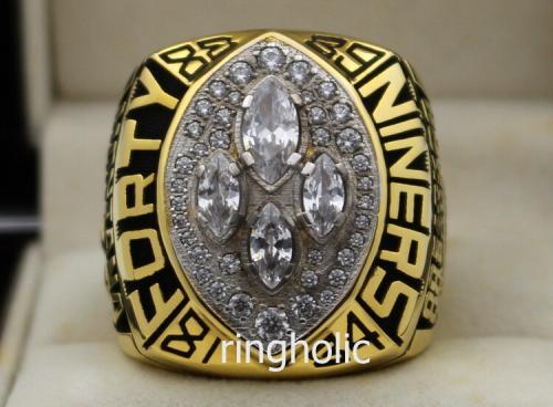 San Francisco 49ers 1989 NFL Super Bowl Championship Ring