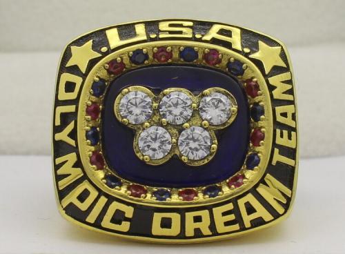 1992 Dream Team USA Basketball Team Olympics Championship Ring