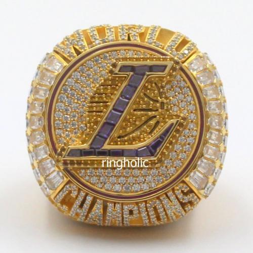 LA Lakers 2020 Basketball Championship Ring Reversible Top 1